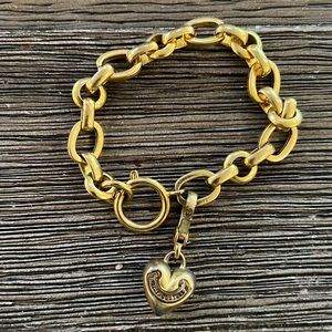Juicy Couture Heart Charm Bracelet
